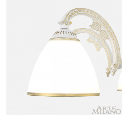 Подвесная люстра Arte Milano 340837/6 WT+G Подвесная люстра Arte Milano 340837/6 WT+G