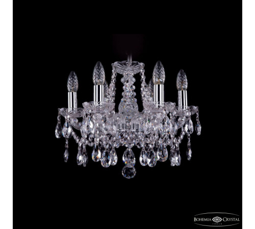 Подвесная люстра Bohemia Ivele Crystal 1413/6/141 Ni Подвесная люстра Bohemia Ivele Crystal 1413/6/141 Ni