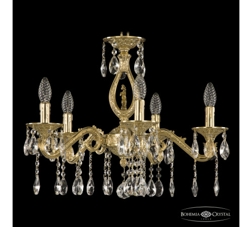 Подвесная люстра Bohemia Ivele Crystal Florence 71402/5/175 A G FH1S
