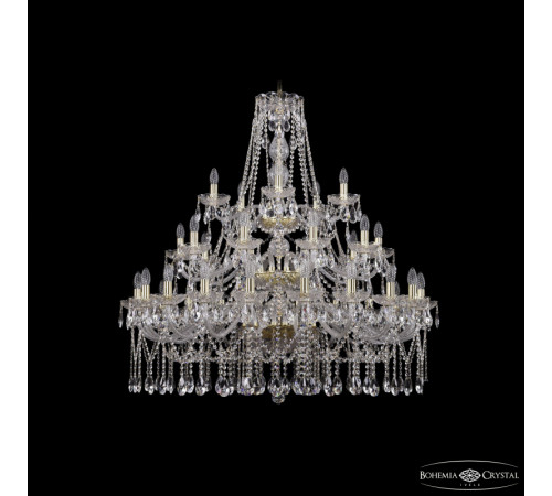 Подвесная люстра Bohemia Ivele Crystal 1413/20+10+5/400/3d G