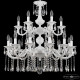 Подвесная люстра Bohemia Ivele Crystal AL78101/12+6/250/2D A WG