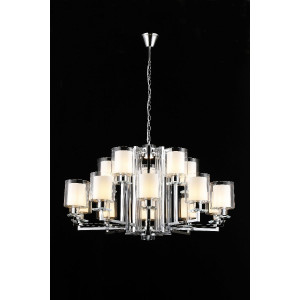 Подвесная люстра iLamp King RM6201-10+5 CR+CL