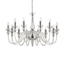 Подвесная люстра Ideal Lux Doge SP12 Trasparente 168906
