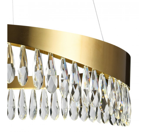 Подвесная люстра Natali Kovaltseva LED LAMPS 81356 GOLD SATIN