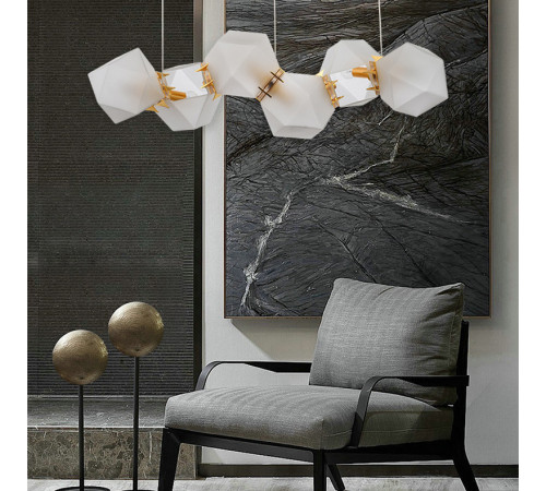 Подвесная люстра ImperiumLoft Gabriel Scott Welles Glass 123396-22 Подвесная люстра ImperiumLoft Gabriel Scott Welles Glass 123396-22