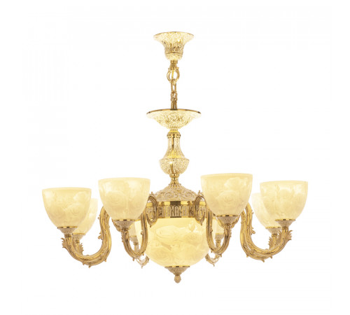 Подвесная люстра Bohemia Ivele Crystal Florence 71203P/8/210 GW P1 U Rose