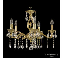 Подвесная люстра Bohemia Ivele Crystal Verona 72402/5/175 A G FA5S