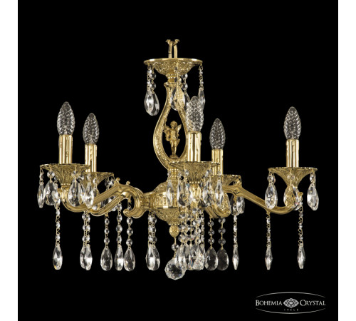 Подвесная люстра Bohemia Ivele Crystal Verona 72402/5/175 A G FA5S