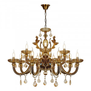 Подвесная люстра iLamp Asia 81069-8+4 BR
