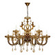 Подвесная люстра iLamp Asia 81069-8+4 BR