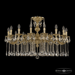 Подвесная люстра Bohemia Ivele Crystal Verona 72202/16/360 A G
