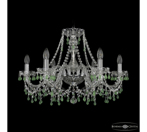 Подвесная люстра Bohemia Ivele Crystal 1410/6/240 Ni V5001 Подвесная люстра Bohemia Ivele Crystal 1410/6/240 Ni V5001
