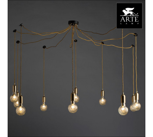Подвесная люстра Arte Lamp 70 A8040SP-10SG Подвесная люстра Arte Lamp 70 A8040SP-10SG