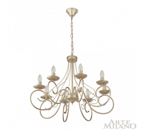 Подвесная люстра Arte Milano 349159/8 CG Подвесная люстра Arte Milano 349159/8 CG