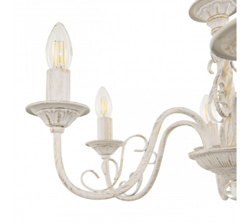 Подвесная люстра Arte Milano 342620/5 WT+G Подвесная люстра Arte Milano 342620/5 WT+G