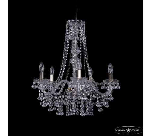 Подвесная люстра Bohemia Ivele Crystal 1409/5/195/h-63 Pa Подвесная люстра Bohemia Ivele Crystal 1409/5/195/h-63 Pa