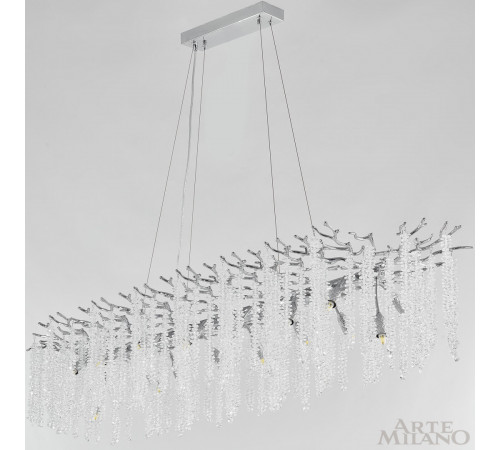 Подвесная люстра Arte Milano Milan 230011/L1500/16/A Cr Подвесная люстра Arte Milano Milan 230011/L1500/16/A Cr