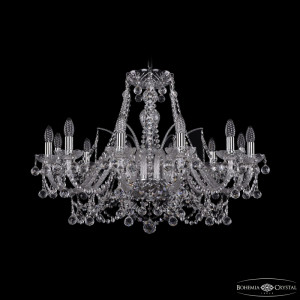 Подвесная люстра Bohemia Ivele Crystal 1411/12/300 Ni Balls