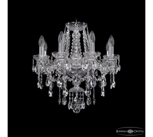 Подвесная люстра Bohemia Ivele Crystal 1415/8/165 Ni Подвесная люстра Bohemia Ivele Crystal 1415/8/165 Ni