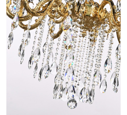 Подвесная люстра Bohemia Ivele Crystal AL79101/10/250 B G Подвесная люстра Bohemia Ivele Crystal AL79101/10/250 B G