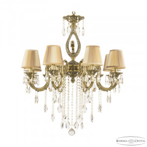 Подвесная люстра Bohemia Ivele Crystal Verona 72403/8/250 B GB FL3M ST8