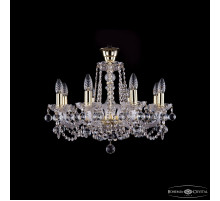 Подвесная люстра Bohemia Ivele Crystal 1402/8/195 G Balls tube