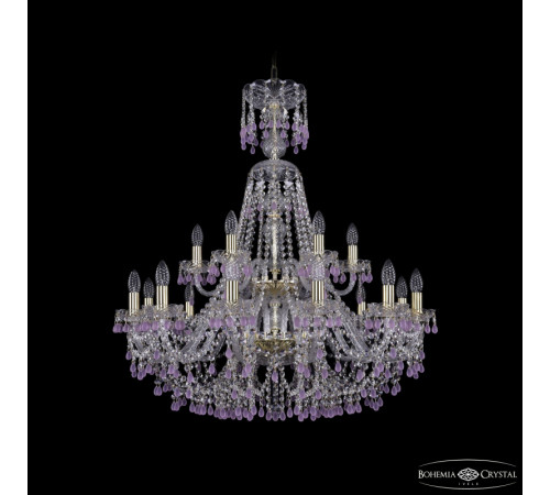 Подвесная люстра Bohemia Ivele Crystal 1410/12+6/300/XL-95/2d G V7010 Подвесная люстра Bohemia Ivele Crystal 1410/12+6/300/XL-95/2d G V7010