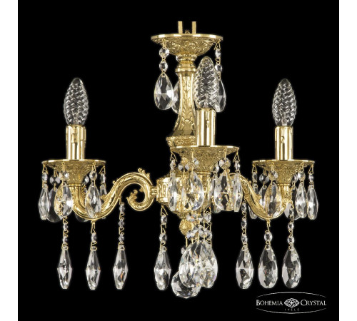 Подвесная люстра Bohemia Ivele Crystal Florence 71101/3/125 A G Подвесная люстра Bohemia Ivele Crystal Florence 71101/3/125 A G