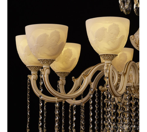 Подвесная люстра Bohemia Ivele Crystal AL78101/10/300 A WMG P1 U Angel Подвесная люстра Bohemia Ivele Crystal AL78101/10/300 A WMG P1 U Angel