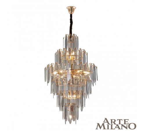 Подвесная люстра Arte Milano 1853B.D800.H1300.E14.25 G
