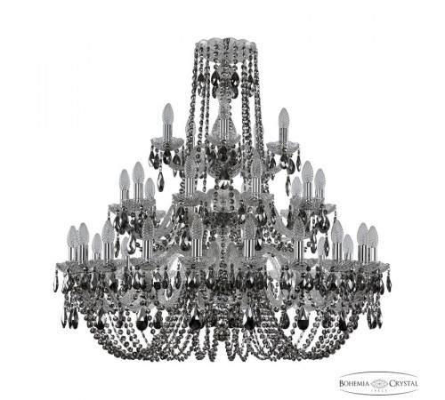 Подвесная люстра Bohemia Ivele Crystal 1402/20+10+5/360/3d Ni R781