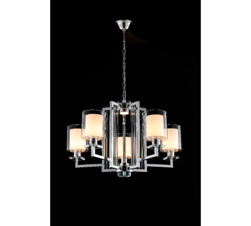 Подвесная люстра iLamp King RM6201-5 CR+CL Подвесная люстра iLamp King RM6201-5 CR+CL