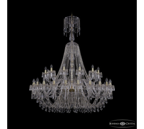 Подвесная люстра Bohemia Ivele Crystal 1403/24+12/530/XL-160 G Подвесная люстра Bohemia Ivele Crystal 1403/24+12/530/XL-160 G