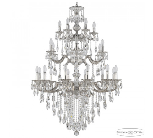 Подвесная люстра Bohemia Ivele Crystal Verona 72110/12+6+6/300/3d B NW Подвесная люстра Bohemia Ivele Crystal Verona 72110/12+6+6/300/3d B NW
