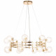 Подвесная люстра Crystal Lux LUXURY SP16 GOLD