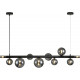 Подвесная люстра Indigo Canto 11026/10PL Black V000241