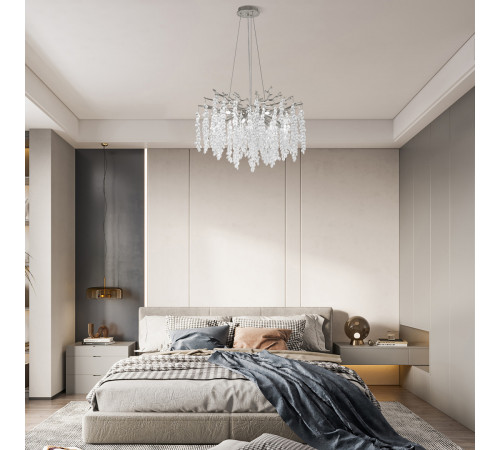 Подвесная люстра Arte Milano 23110.600.8.G9.D CR Подвесная люстра Arte Milano 23110.600.8.G9.D CR