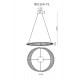 Подвесная люстра MyFar Ricky MR1260-PL