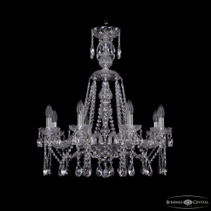 Подвесная люстра Bohemia Ivele Crystal 1413/8/220/XL-73 Ni