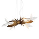 Подвесная люстра Delight Collection RP168416-11 bronze/clear