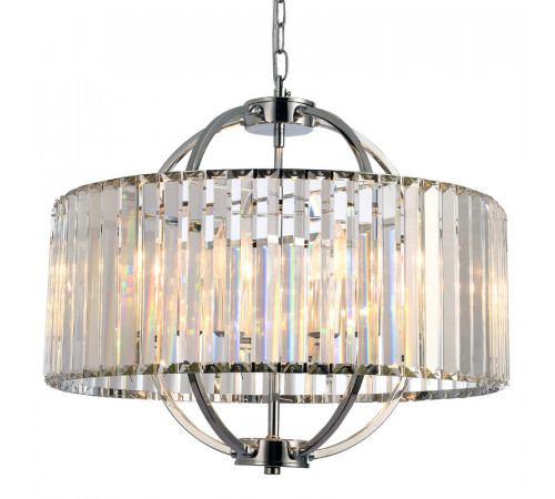 Подвесная люстра Natali Kovaltseva PLAZA 81408/5C CHROME Подвесная люстра Natali Kovaltseva PLAZA 81408/5C CHROME