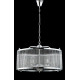 Подвесная люстра Crystal Lux Tadeo TADEO SP6 D600 CHROME/TRANSPARENTE