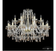 Подвесная люстра Bohemia Ivele Crystal 1403/12+6/300 G K721