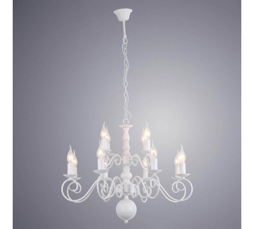Подвесная люстра Arte Lamp A1129LM-12WH Подвесная люстра Arte Lamp A1129LM-12WH