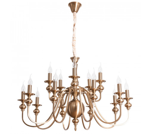 Подвесная люстра Arte Lamp Passoni A6097LM-15PB Подвесная люстра Arte Lamp Passoni A6097LM-15PB