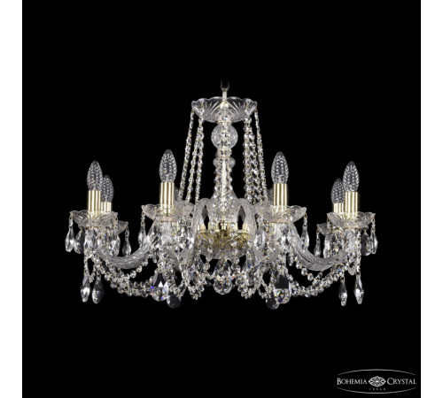 Подвесная люстра Bohemia Ivele Crystal 1402/8/240 G Подвесная люстра Bohemia Ivele Crystal 1402/8/240 G