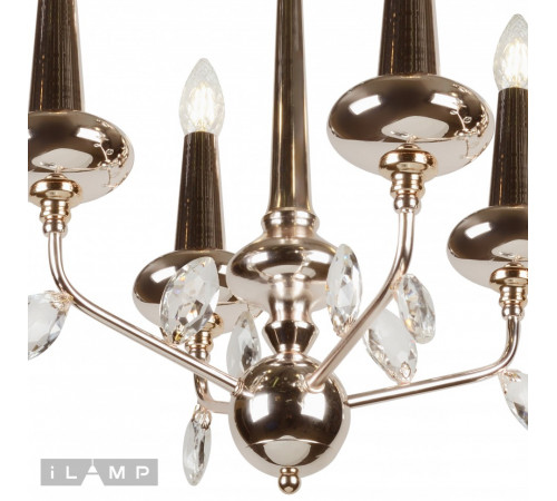 Подвесная люстра iLamp Dames 1020-4GD Подвесная люстра iLamp Dames 1020-4GD