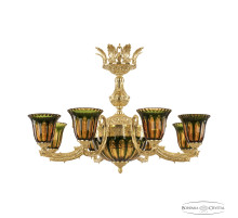 Подвесная люстра Bohemia Ivele Crystal Florence 71212P/8/210 G P2 U Amber-Green/H-1H Y8