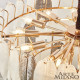 Подвесная люстра Arte Milano 0608B.D550.H490.E14.12 G