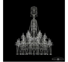 Подвесная люстра Bohemia Ivele Crystal 1413/16+8+4/400/XL-163/2d Ni